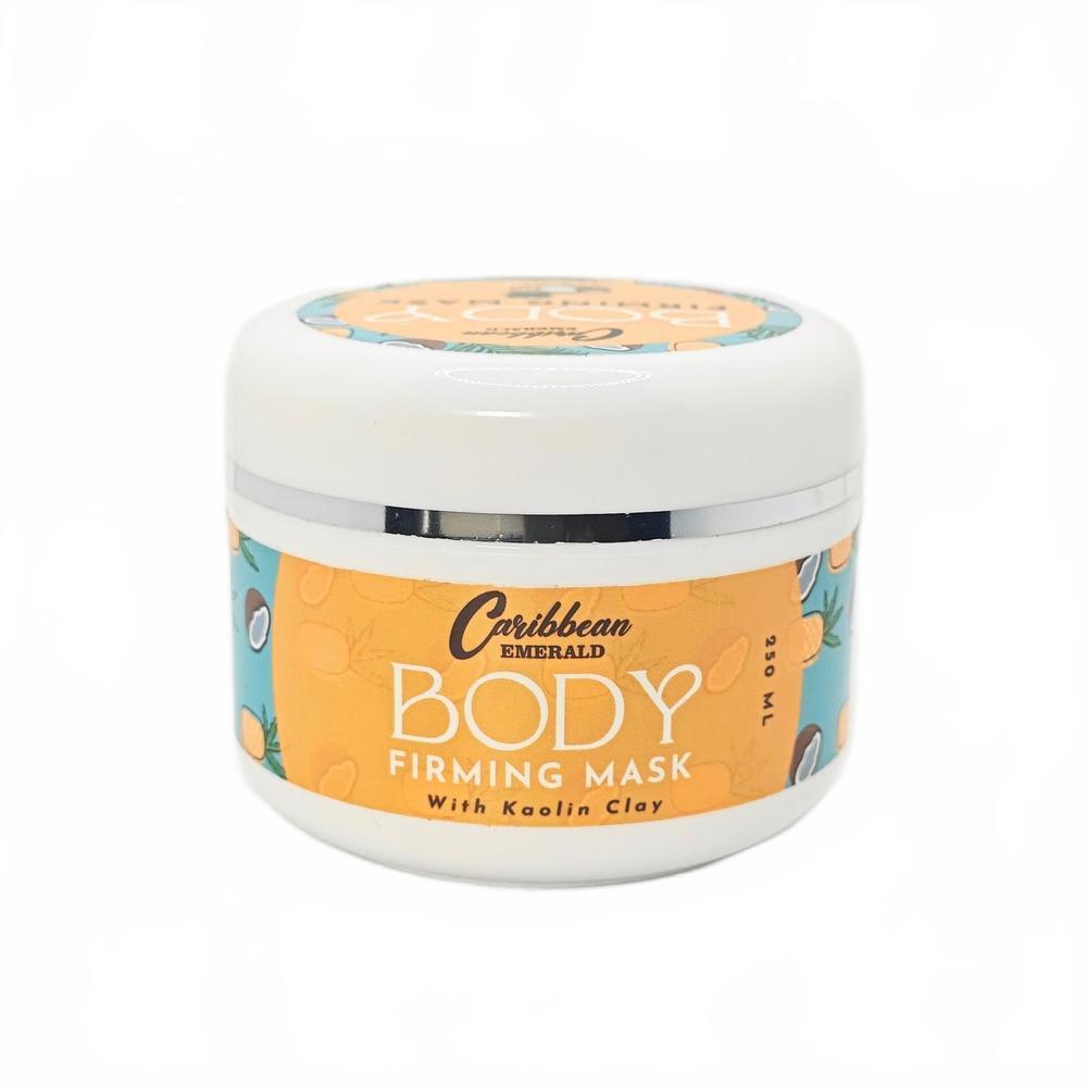 NEW CARIBBEAN EMERALD body firming mask in white